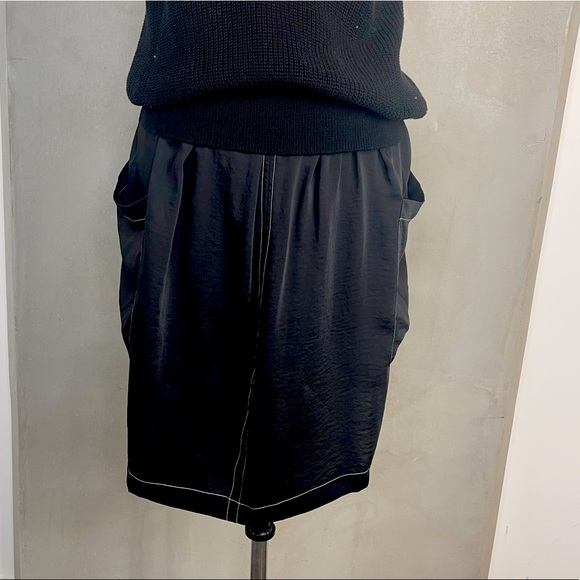 All Saints 2 in 1 black dress - Picture 5 of 5